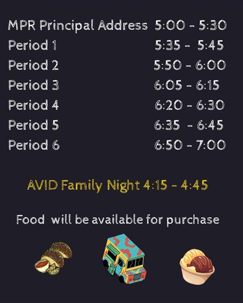 KMS Back to School Schedule